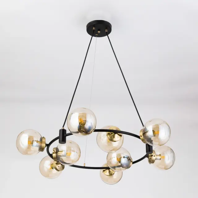 Люстра Citilux CL105195 ПЛАНЕТА — черный, ракурс 13