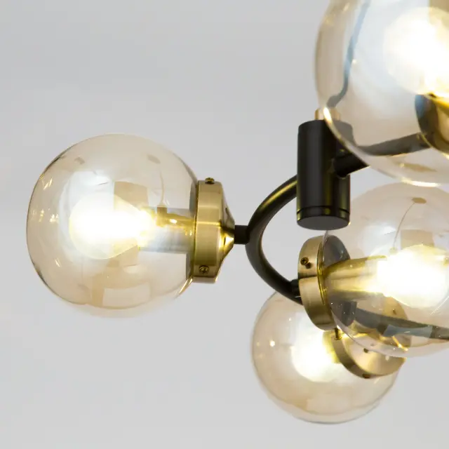 Люстра Citilux CL105195 ПЛАНЕТА — черный, ракурс 8