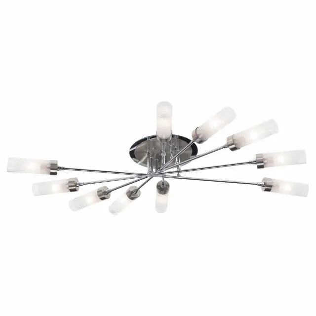 Люстра Citilux CL109101 ХЕЛИКС — хром, ракурс 2