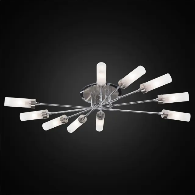 Люстра Citilux CL109101 ХЕЛИКС — хром, ракурс 3