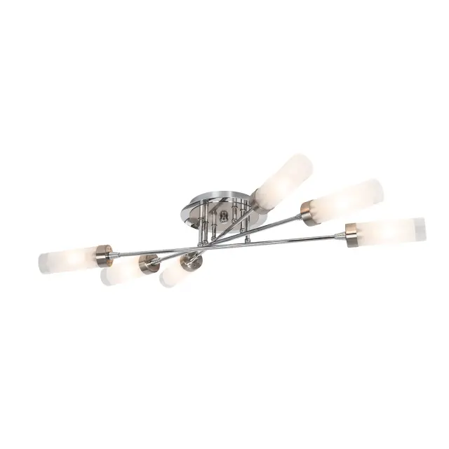 Люстра Citilux CL109161 ХЕЛИКС — хром, ракурс 2