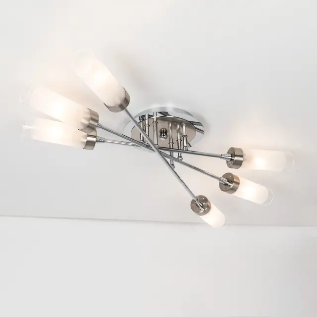 Люстра Citilux CL109161 ХЕЛИКС — хром, ракурс 5