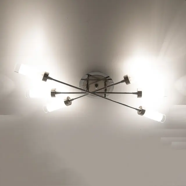 Люстра Citilux CL109161 ХЕЛИКС — хром, ракурс 7