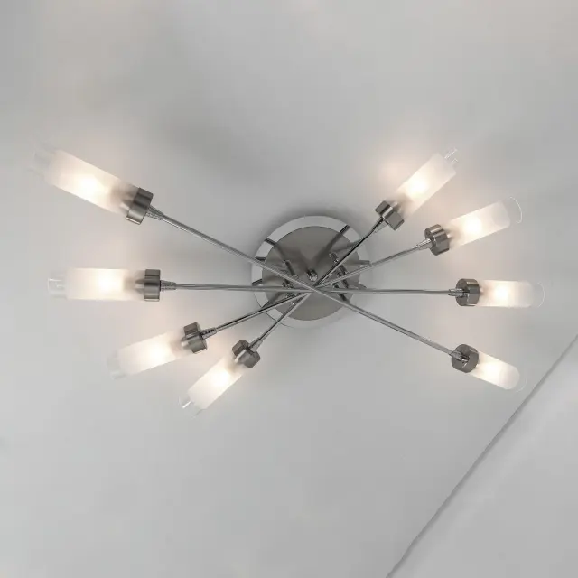 Люстра Citilux CL109181 ХЕЛИКС — хром, ракурс 5
