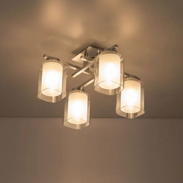 Люстра Citilux CL111140 ДИЕЗ — алюминий, ракурс 2
