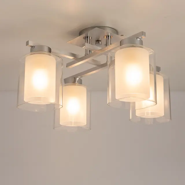 Люстра Citilux CL111140 ДИЕЗ — алюминий, ракурс 4