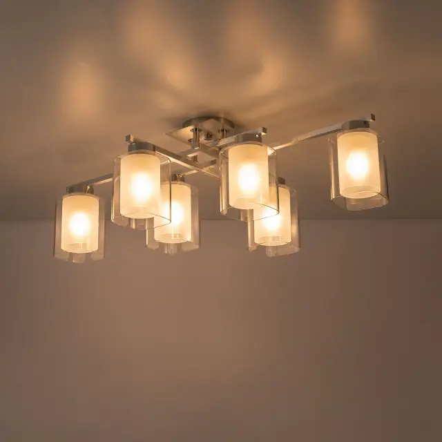 Люстра Citilux CL111160 ДИЕЗ — алюминий, ракурс 2