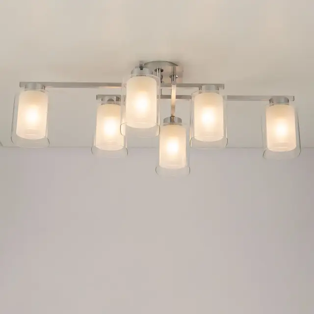 Люстра Citilux CL111160 ДИЕЗ — алюминий, ракурс 3