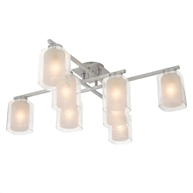 Люстра Citilux CL111180 ДИЕЗ — алюминий
