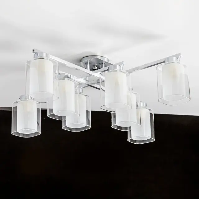 Люстра Citilux CL111180 ДИЕЗ — алюминий, ракурс 10