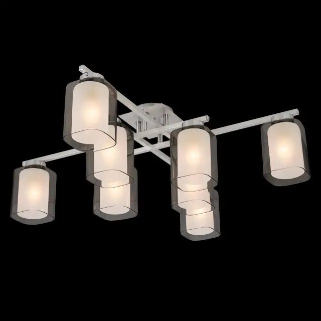 Люстра Citilux CL111180 ДИЕЗ — алюминий, ракурс 2