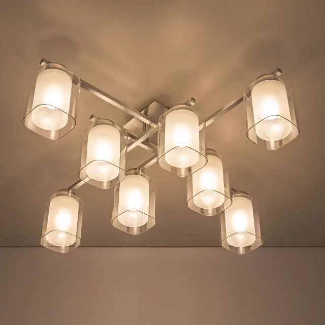 Люстра Citilux CL111180 ДИЕЗ — алюминий, ракурс 5