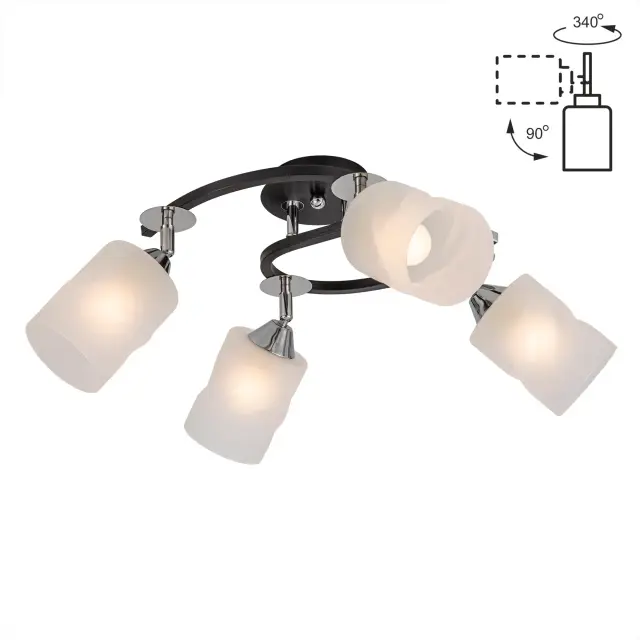 Люстра Citilux CL119241 СИЕРРА — черный