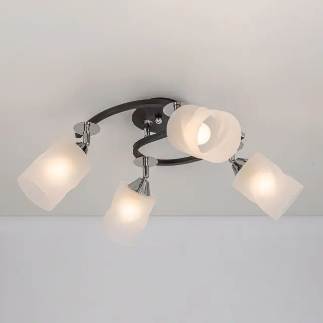 Люстра Citilux CL119241 СИЕРРА — черный, ракурс 2
