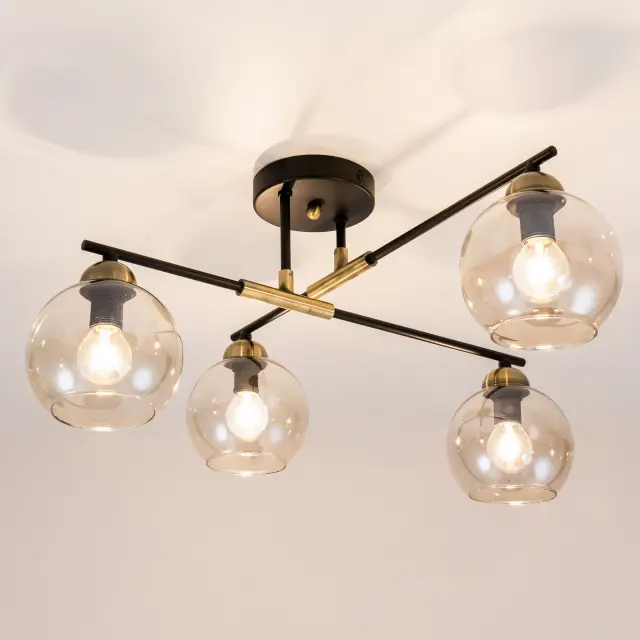 Люстра Citilux CL124145 АНРИ — черный, ракурс 8