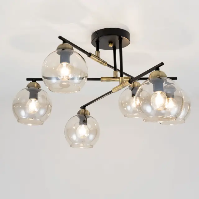 Люстра Citilux CL124165 АНРИ — черный, ракурс 4