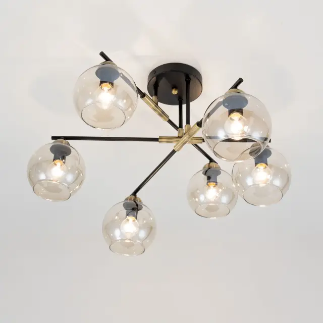 Люстра Citilux CL124165 АНРИ — черный, ракурс 5