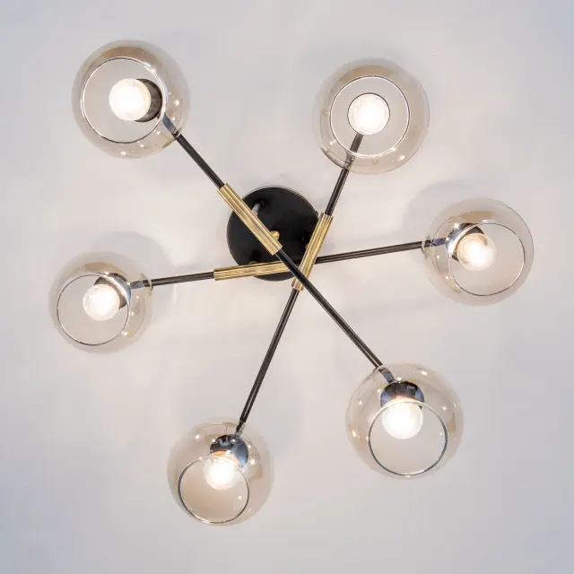 Люстра Citilux CL124165 АНРИ — черный, ракурс 6