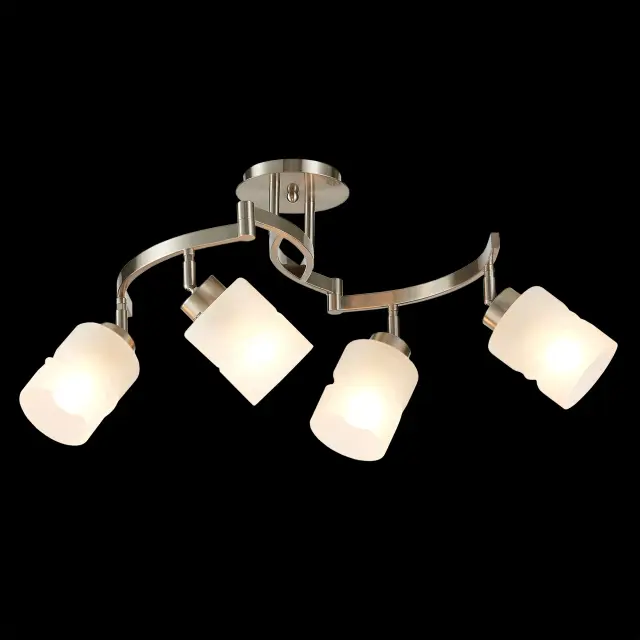Люстра Citilux CL125142 АСТРО — никель, ракурс 2