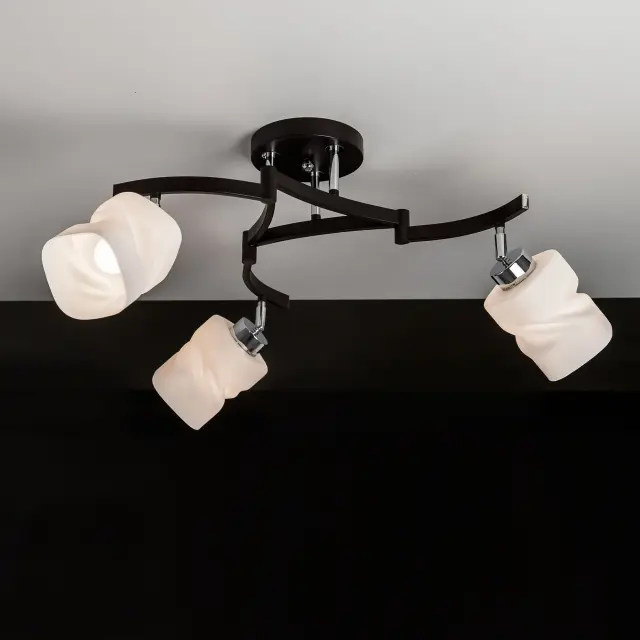 Люстра Citilux CL126132 БЕРТА — венге, ракурс 4