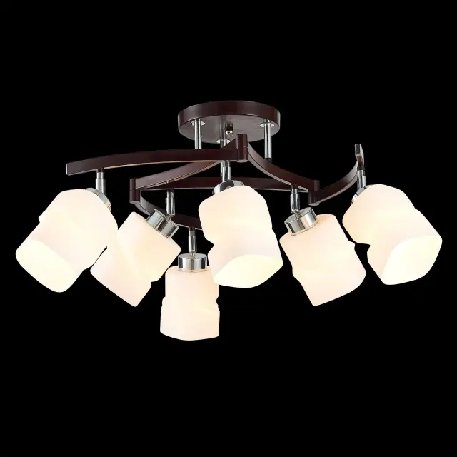 Люстра Citilux CL126162 БЕРТА — венге, ракурс 2