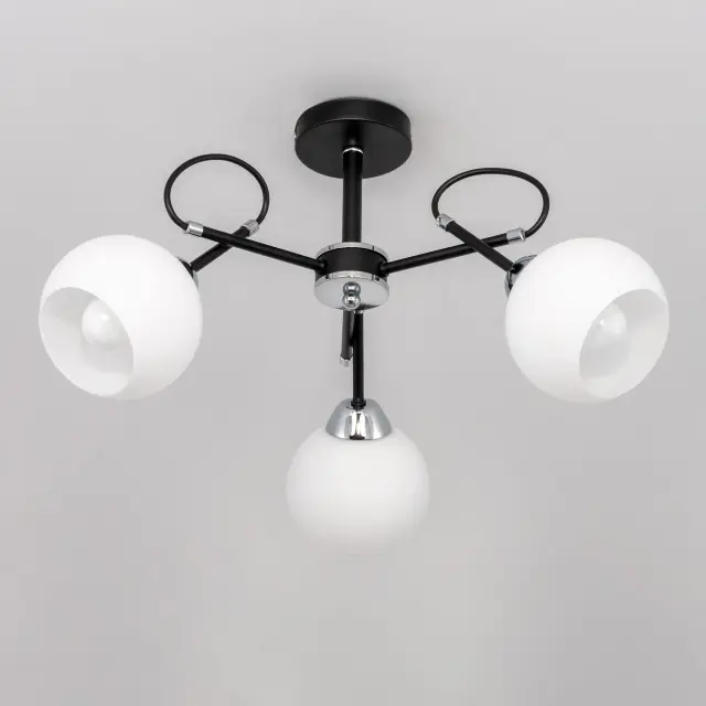 Люстра Citilux CL141231 СТИВЕН — черный, ракурс 4