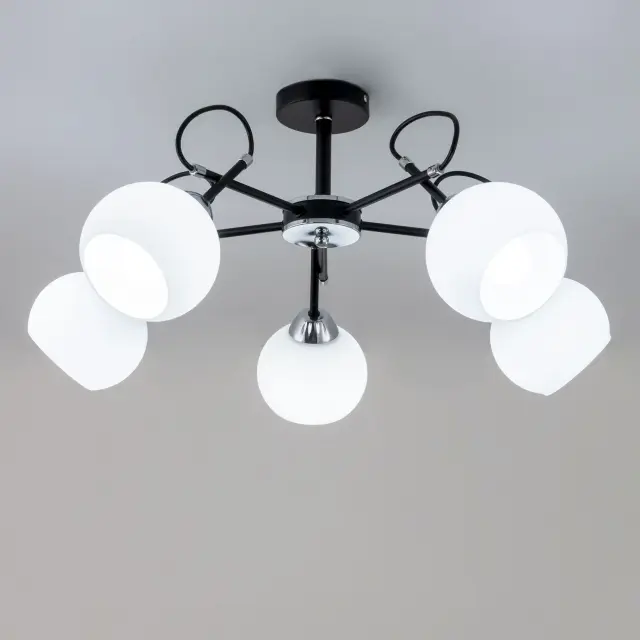 Люстра Citilux CL141251 СТИВЕН — черный, ракурс 3
