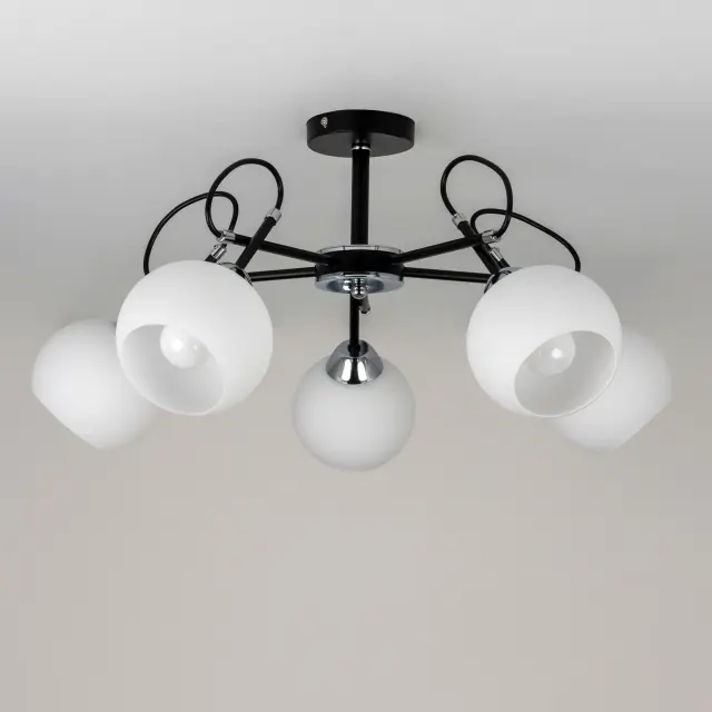 Люстра Citilux CL141251 СТИВЕН — черный, ракурс 4