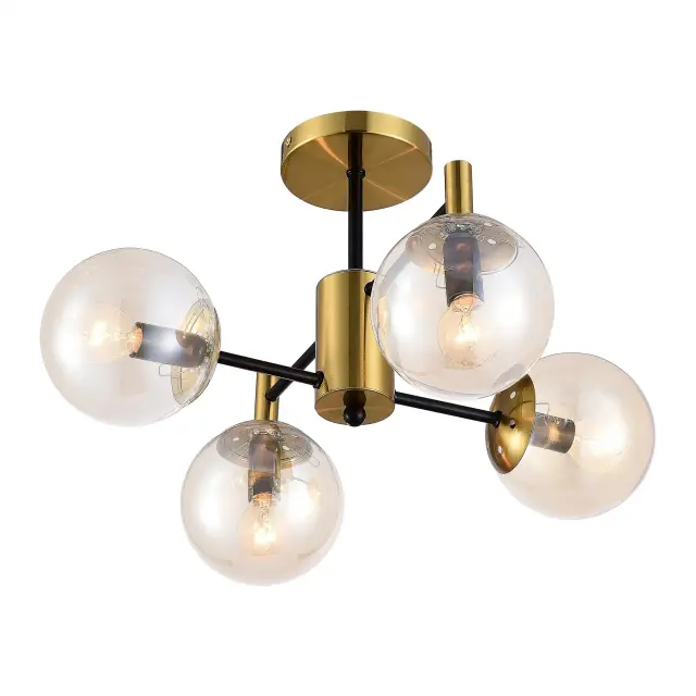 Люстра Citilux CL143143 ШАРЛИЗ — бронза