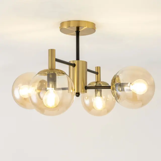 Люстра Citilux CL143143 ШАРЛИЗ — бронза, ракурс 7