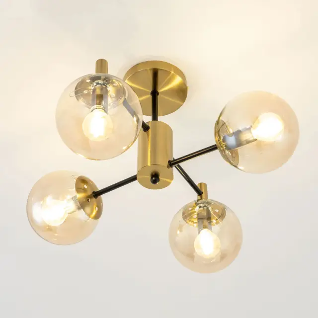 Люстра Citilux CL143143 ШАРЛИЗ — бронза, ракурс 8