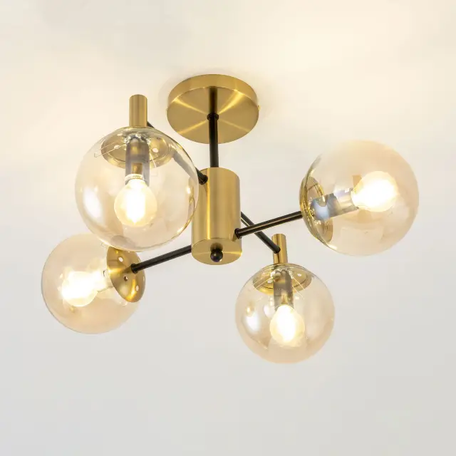 Люстра Citilux CL143143 ШАРЛИЗ — бронза, ракурс 10