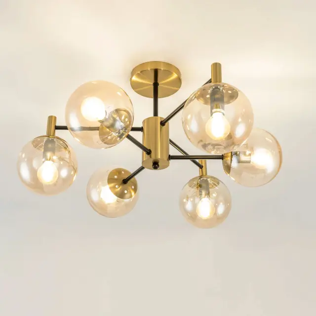 Люстра Citilux CL143163 ШАРЛИЗ — бронза, ракурс 13