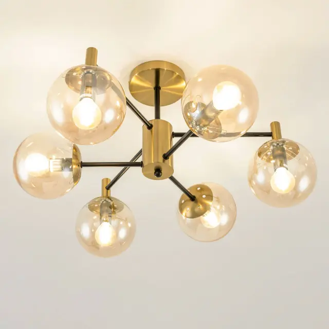 Люстра Citilux CL143163 ШАРЛИЗ — бронза, ракурс 14