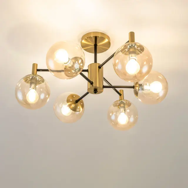 Люстра Citilux CL143163 ШАРЛИЗ — бронза, ракурс 16