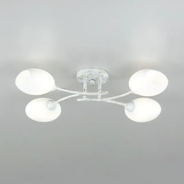 Люстра Citilux CL148140 ФЛОРИДА — белое золото, ракурс 3