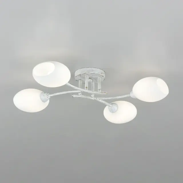 Люстра Citilux CL148140 ФЛОРИДА — белое золото, ракурс 4