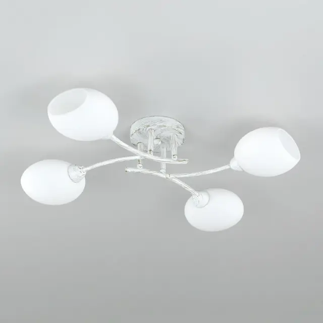 Люстра Citilux CL148140 ФЛОРИДА — белое золото, ракурс 6