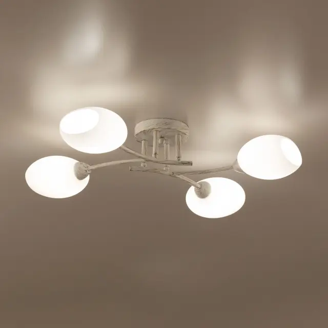 Люстра Citilux CL148140 ФЛОРИДА — белое золото, ракурс 8