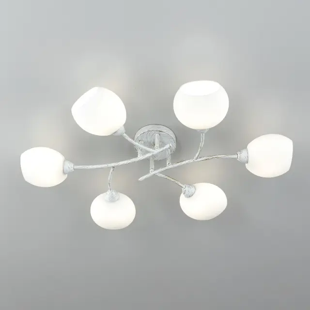 Люстра Citilux CL148160 ФЛОРИДА — белое золото, ракурс 3