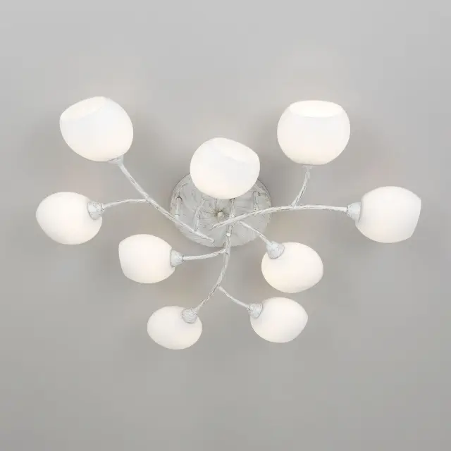 Люстра Citilux CL148190 ФЛОРИДА — белое золото, ракурс 3