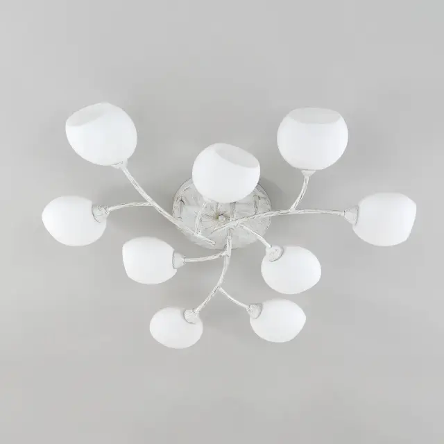 Люстра Citilux CL148190 ФЛОРИДА — белое золото, ракурс 4