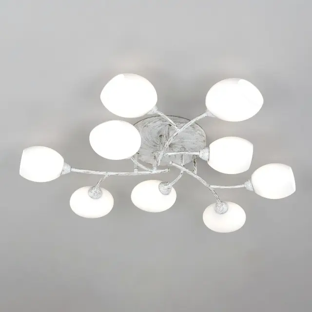 Люстра Citilux CL148190 ФЛОРИДА — белое золото, ракурс 5