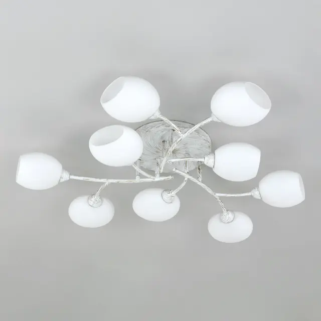 Люстра Citilux CL148190 ФЛОРИДА — белое золото, ракурс 6