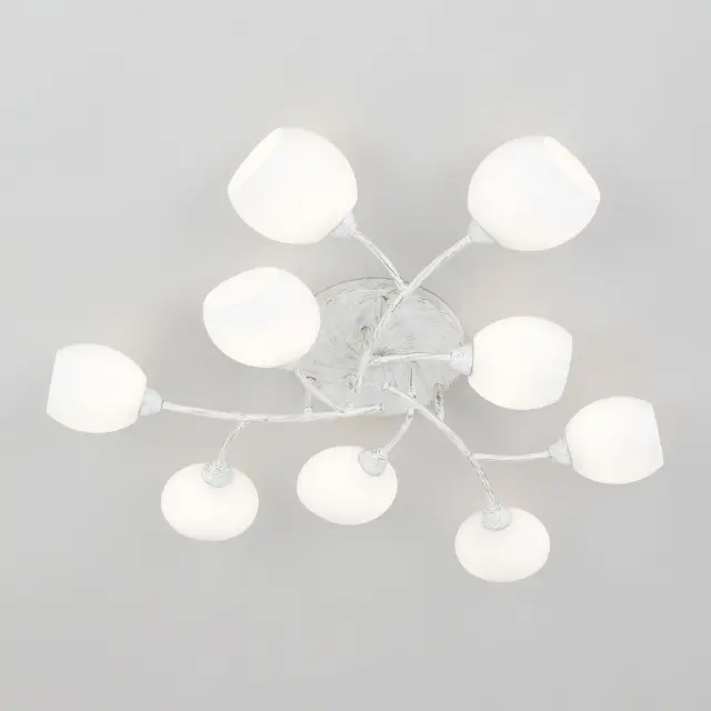 Люстра Citilux CL148190 ФЛОРИДА — белое золото, ракурс 8