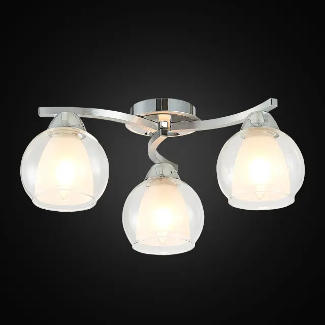Люстра Citilux CL152137 КРИСТИ — алюминий, ракурс 2