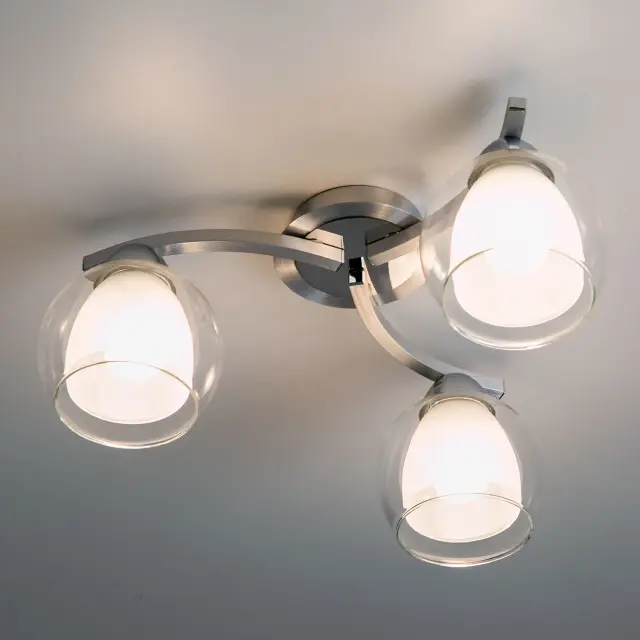 Люстра Citilux CL152137 КРИСТИ — алюминий, ракурс 3