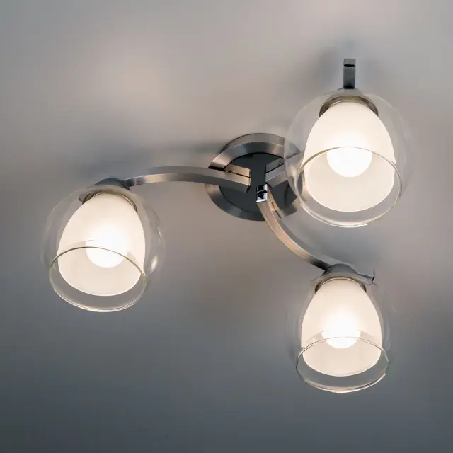 Люстра Citilux CL152137 КРИСТИ — алюминий, ракурс 7