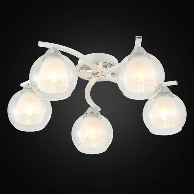 Люстра Citilux CL152150 КРИСТИ — белый, ракурс 2