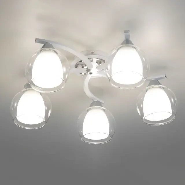Люстра Citilux CL152150 КРИСТИ — белый, ракурс 4